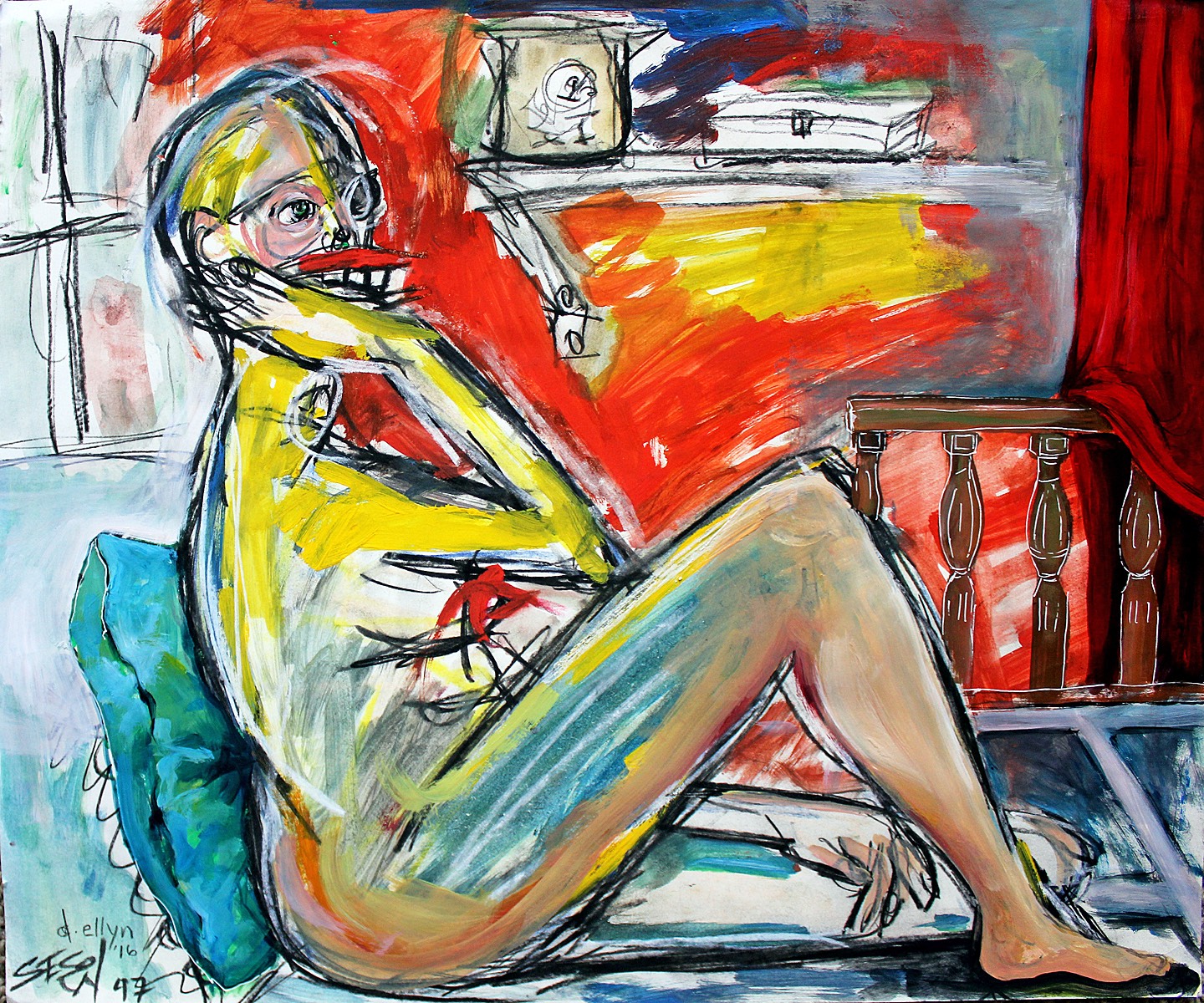 odalisque, with Matt Sesow by Dana Ellyn, 2016