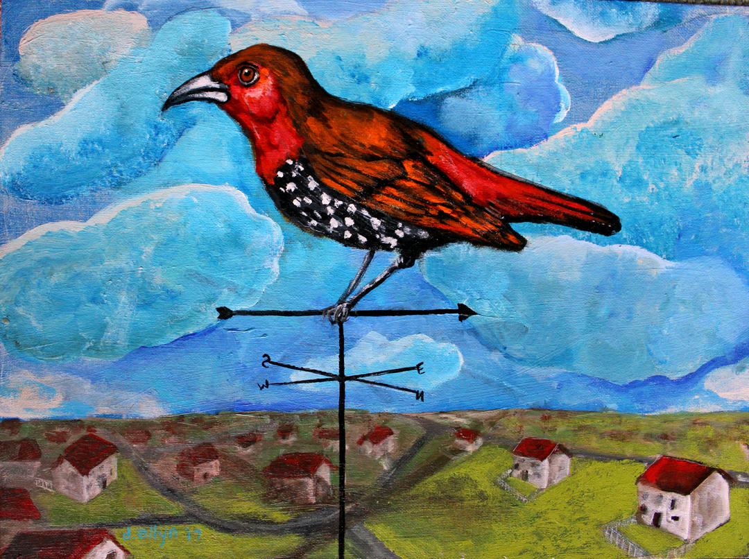 weathervane by Dana Ellyn, 2017