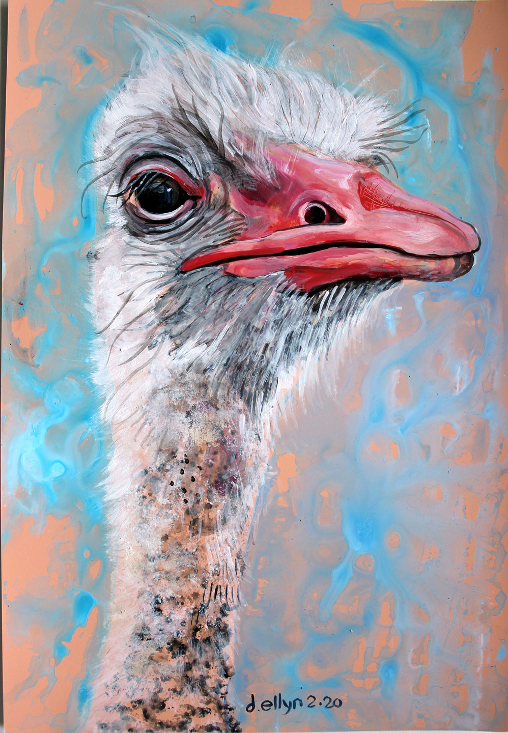 ostrich by Dana Ellyn, 2020